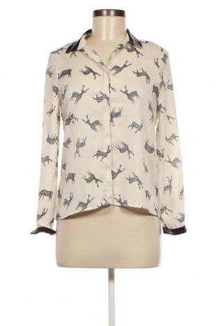 Γυναικείο πουκάμισο Zara, Μέγεθος S, Χρώμα Εκρού, Τιμή 8,35 €