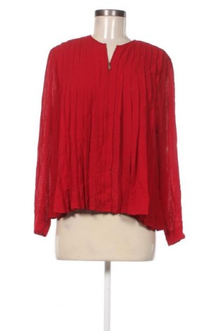 Γυναικείο πουκάμισο Zara, Μέγεθος M, Χρώμα Κόκκινο, Τιμή 16,70 €