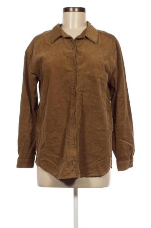 Дамска риза Zara Trafaluc, Размер M, Цвят Кафяв, Цена 5,94 лв.