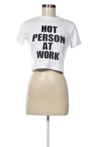 Γυναικείο t-shirt, Μέγεθος S, Χρώμα Λευκό, Τιμή 7,86 €