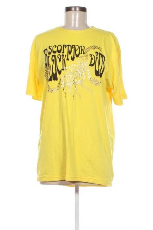 Γυναικείο t-shirt, Μέγεθος XXL, Χρώμα Κίτρινο, Τιμή 3,99 €