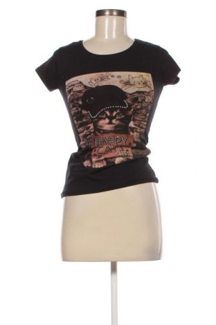 Damen T-Shirt, Größe S, Farbe Schwarz, Preis 3,79 €