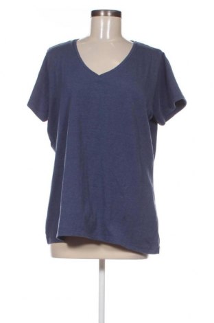 Γυναικείο t-shirt, Μέγεθος XXL, Χρώμα Μπλέ, Τιμή 4,82 €