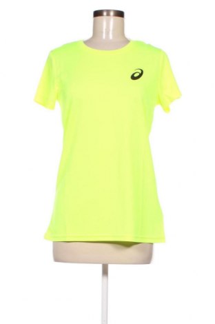 Γυναικείο t-shirt ASICS, Μέγεθος M, Χρώμα Πράσινο, Τιμή 19,18 €