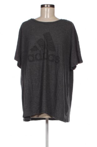 Damen T-Shirt Adidas, Größe XL, Farbe Grau, Preis € 11,27