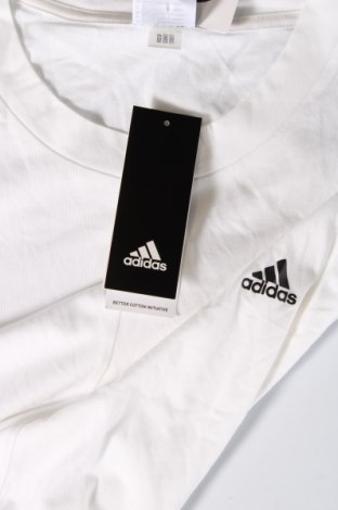 Γυναικείο t-shirt Adidas, Μέγεθος XXL, Χρώμα Λευκό, Τιμή 31,96 €