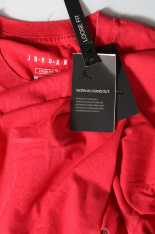Damski T-shirt Air Jordan Nike, Rozmiar S, Kolor Czerwony, Cena 191,91 zł
