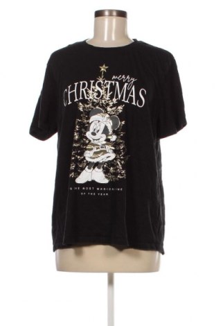 Γυναικείο t-shirt Amisu, Μέγεθος XL, Χρώμα Μαύρο, Τιμή 4,82 €