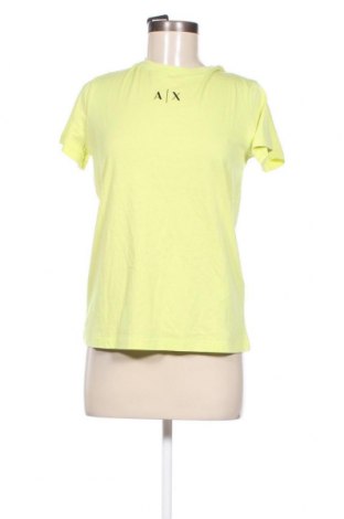 Γυναικείο t-shirt Armani Exchange, Μέγεθος S, Χρώμα Πράσινο, Τιμή 22,27 €