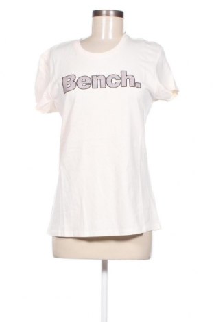 Дамска тениска Bench, Размер L, Цвят Екрю, Цена 36,00 лв.