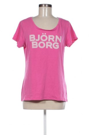 Γυναικείο t-shirt Bjorn Borg, Μέγεθος XL, Χρώμα Ρόζ , Τιμή 16,70 €