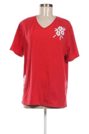 Γυναικείο t-shirt Bpc Bonprix Collection, Μέγεθος XL, Χρώμα Κόκκινο, Τιμή 7,00 €