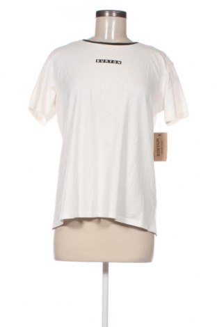 Γυναικείο t-shirt Burton, Μέγεθος L, Χρώμα Λευκό, Τιμή 18,56 €