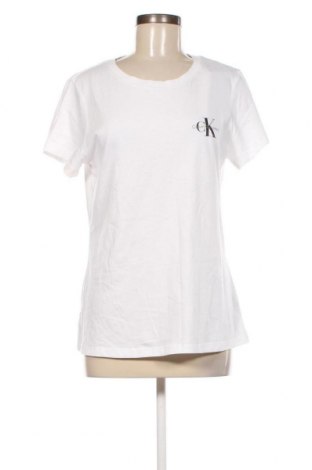 Γυναικείο t-shirt Calvin Klein, Μέγεθος XL, Χρώμα Λευκό, Τιμή 39,69 €