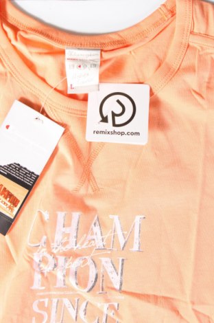 Γυναικείο t-shirt Champion, Μέγεθος L, Χρώμα Πορτοκαλί, Τιμή 11,14 €