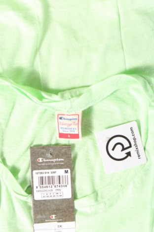 Damen T-Shirt Champion, Größe M, Farbe Grün, Preis 10,95 €