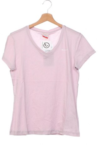 Γυναικείο t-shirt Champion, Μέγεθος M, Χρώμα Βιολετί, Τιμή 11,14 €