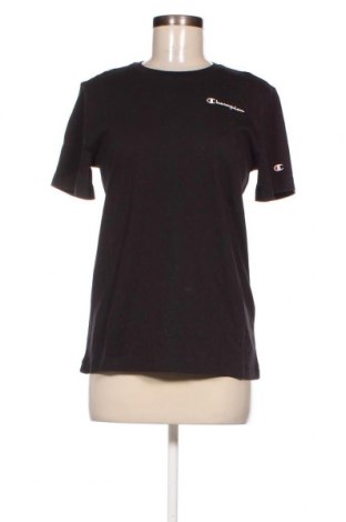 Γυναικείο t-shirt Champion, Μέγεθος L, Χρώμα Μαύρο, Τιμή 11,14 €