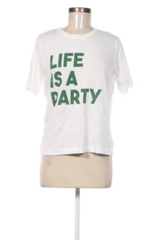 Γυναικείο t-shirt Claudie Pierlot, Μέγεθος M, Χρώμα Λευκό, Τιμή 10,43 €