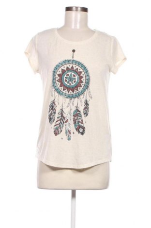 Damen T-Shirt Clockhouse, Größe M, Farbe Beige, Preis € 5,43