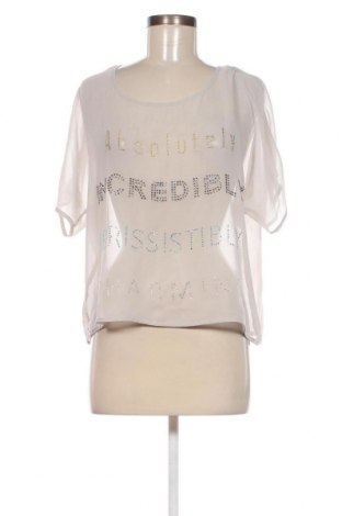 Damen T-Shirt Cream, Größe M, Farbe Grau, Preis 6,63 €