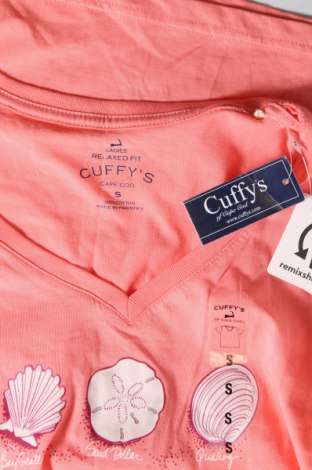 Γυναικείο t-shirt Cuffy's, Μέγεθος S, Χρώμα Ρόζ , Τιμή 25,93 €