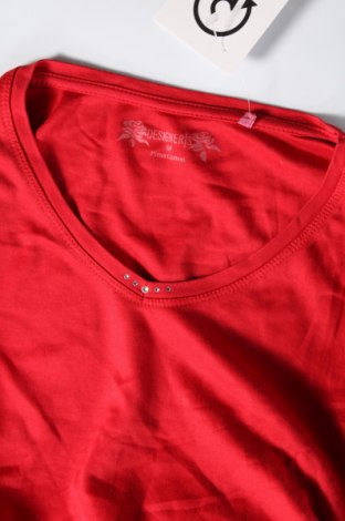 Damen T-Shirt Designer S, Größe M, Farbe Rot, Preis 5,07 €