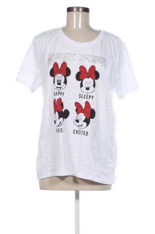 Damski T-shirt Disney, Rozmiar L, Kolor Biały, Cena 41,58 zł