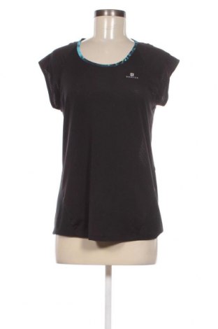 Γυναικείο t-shirt Domyos, Μέγεθος M, Χρώμα Μαύρο, Τιμή 6,67 €
