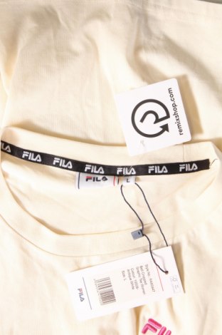 Дамска тениска FILA, Размер L, Цвят Екрю, Цена 40,30 лв.
