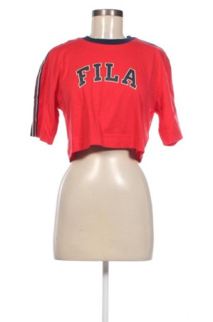 Γυναικείο t-shirt FILA, Μέγεθος XS, Χρώμα Κόκκινο, Τιμή 15,98 €