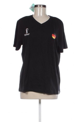 Γυναικείο t-shirt Fifa World Cup, Μέγεθος XL, Χρώμα Μαύρο, Τιμή 11,14 €