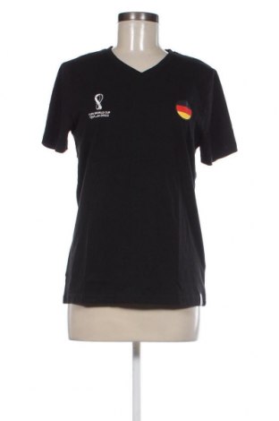 Дамска тениска Fifa World Cup, Размер M, Цвят Черен, Цена 14,40 лв.