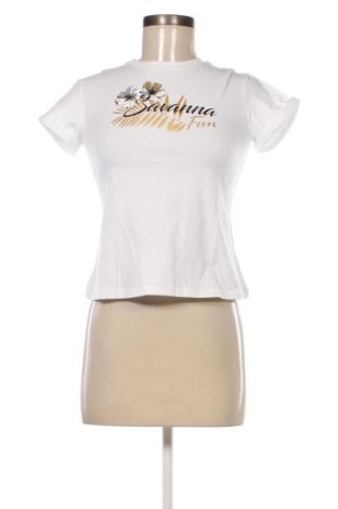 Damen T-Shirt Fun & Fun, Größe M, Farbe Weiß, Preis 19,18 €