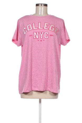 Дамска тениска Gina, Размер XL, Цвят Розов, Цена 7,80 лв.
