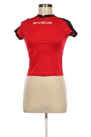 Tricou de femei Givova, Mărime XXS, Culoare Roșu, Preț 15,89 Lei
