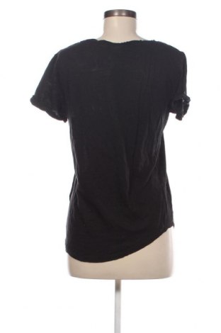 Дамска тениска H&M, Размер S, Цвят Черен, Цена 13,04 лв.