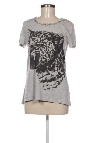 Damen T-Shirt Hallhuber, Größe M, Farbe Grau, Preis 14,09 €