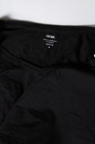 Γυναικείο t-shirt Hema, Μέγεθος M, Χρώμα Μαύρο, Τιμή 4,26 €