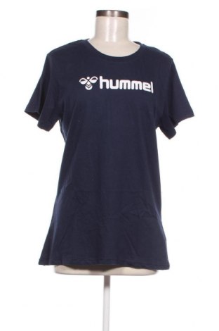 Damen T-Shirt Hummel, Größe L, Farbe Blau, Preis 11,14 €