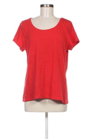 Γυναικείο t-shirt Janina, Μέγεθος XXL, Χρώμα Κόκκινο, Τιμή 4,82 €
