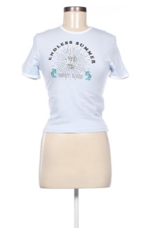Γυναικείο t-shirt Jennyfer, Μέγεθος M, Χρώμα Μπλέ, Τιμή 5,41 €