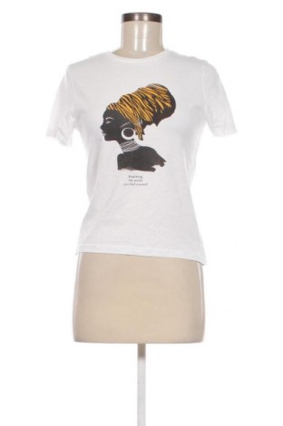 Damen T-Shirt Mango, Größe S, Farbe Weiß, Preis € 8,18