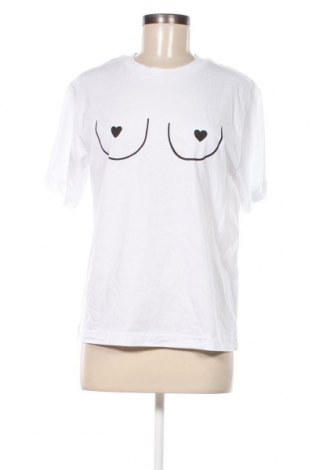 Damen T-Shirt Monki, Größe XS, Farbe Weiß, Preis € 12,37