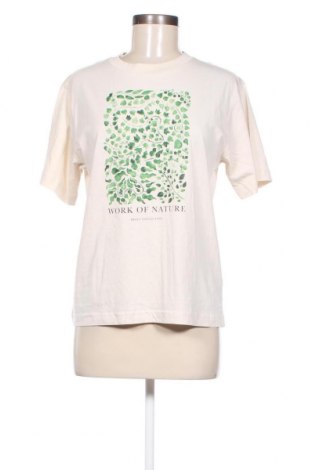 Damen T-Shirt Monki, Größe XS, Farbe Ecru, Preis 12,37 €
