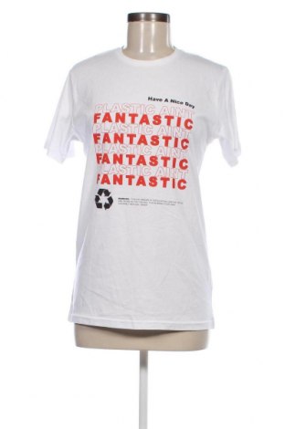 Damen T-Shirt NEW girl ORDER, Größe S, Farbe Weiß, Preis 4,83 €