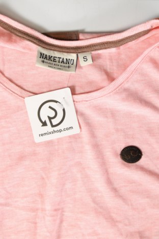 Дамска тениска Naketano, Размер S, Цвят Розов, Цена 27,00 лв.