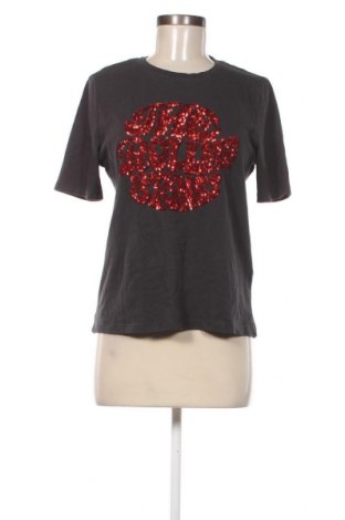 Γυναικείο t-shirt ONLY, Μέγεθος M, Χρώμα Γκρί, Τιμή 4,27 €