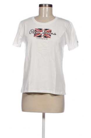 Damen T-Shirt Pepe Jeans, Größe S, Farbe Weiß, Preis € 19,18