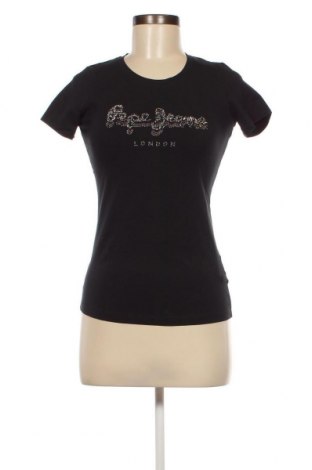 Дамска тениска Pepe Jeans, Размер XS, Цвят Черен, Цена 55,80 лв.